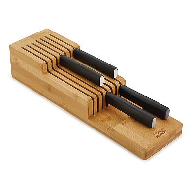 Joseph Joseph DrawerStore Bamboo 2-Tier Knife Organizer