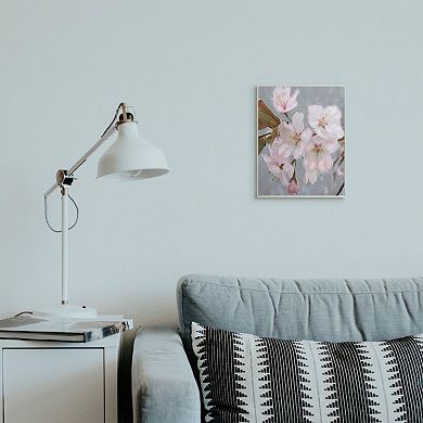 Stupell Home Decor Blooming Cherry Blossoms on Spring Branch Wood Wall Art