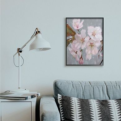 Stupell Home Decor Blooming Cherry Blossoms on Spring Branch Framed Wall Art