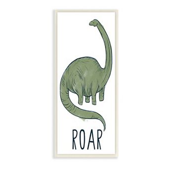 Stupell Home Decor Dinosaur Roar Plaque Wall Art