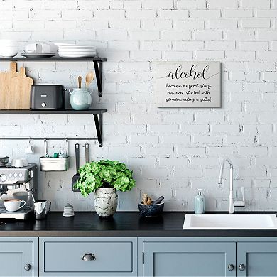 Stupell Home Decor No Great Story Plaque Wall Art