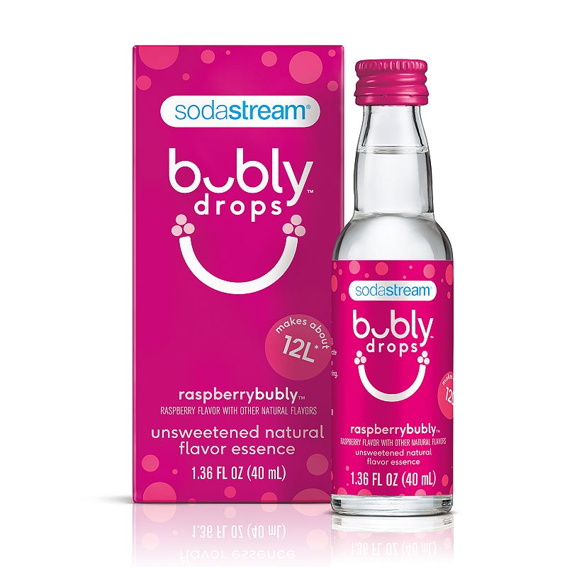 sodastream bubly raspberry drops - 1.36 fl oz