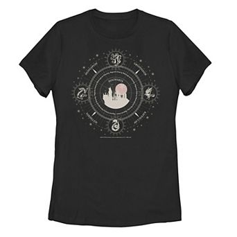 Juniors' Harry Potter Celestial Houses Graphic Tee