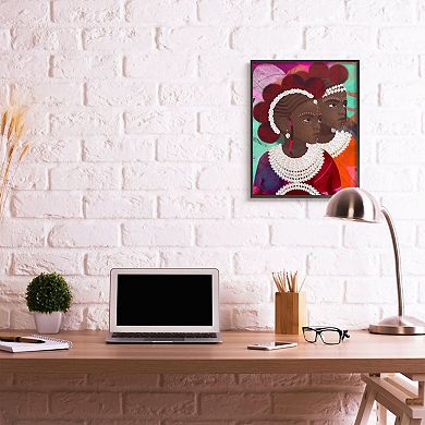 Stupell Home Decor Young Girls Of Power Framed Wall Art