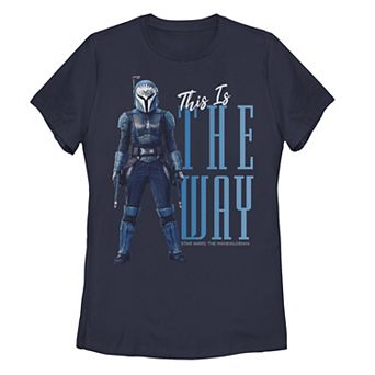 Juniors' Star Wars The Mandalorian Bo-Katan This Is The Way R22 Graphic Tee