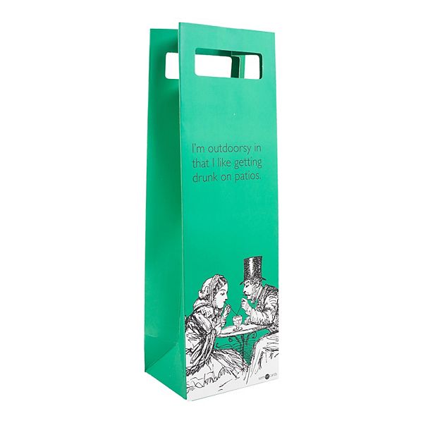 Wine discount shopping bag