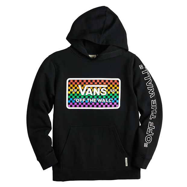 Boys 8-20 Vans® Pullover Multicolor Graphic Fleece Hoodie