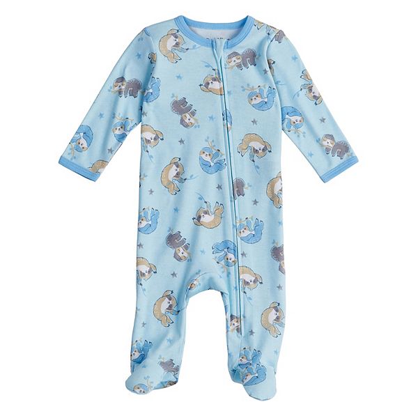 Baby Boy Cuddl Duds® Sloths Sleep & Play