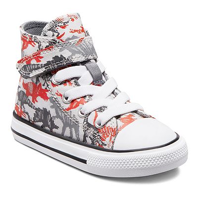 Baby Toddler Boys Converse Chuck Taylor All Star Dinosaur Print High Top Sneakers