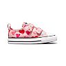 Baby / Toddler Girls' Converse Chuck Taylor All Star Heart Print 2V OX Sneakers