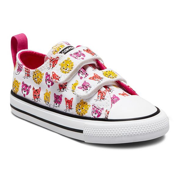 Empuje hacia abajo textura audiencia Baby / Toddler Girls' Converse Chuck Taylor All Star Jungle Cat Print 2V  Sneakers