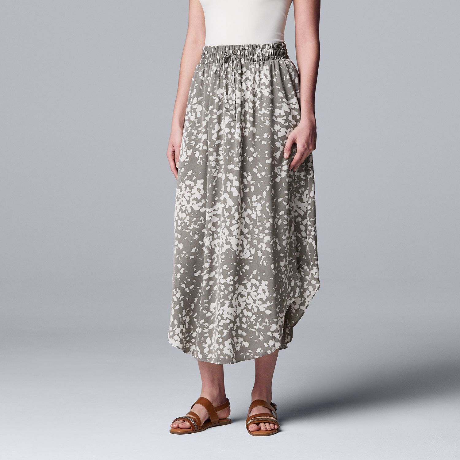 kohls maxi skirt petite