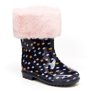 Kohls girls rain boots best sale