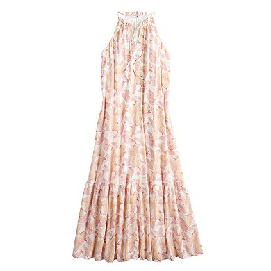 Women's Nine West Tiered Peasant Maxi Dress