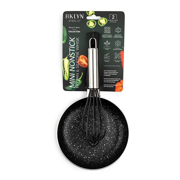 Brooklyn Steel Co. Milky Way Collection Nonstick Fry Pan Set, 4 pc