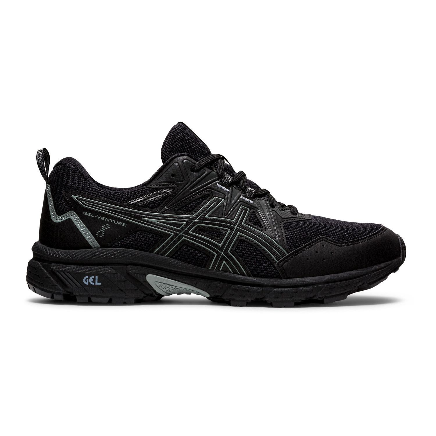all black asics