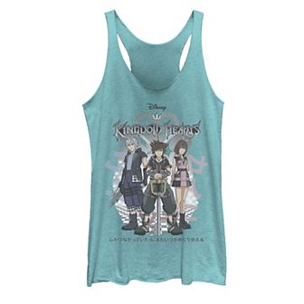 Juniors' Kingdom Hearts Kanji Group Tank Top