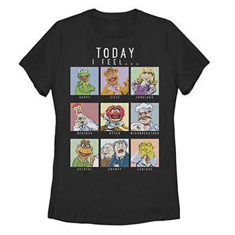 Juniors' Muppets "Today I Feel" Graphic Tee