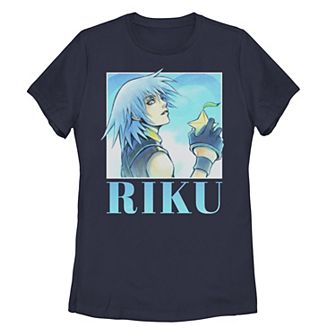 Juniors' Kingdom Hearts Riku Poster Graphic Tee