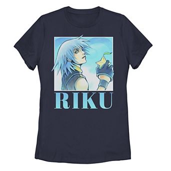 Juniors' Kingdom Hearts Riku Poster Graphic Tee