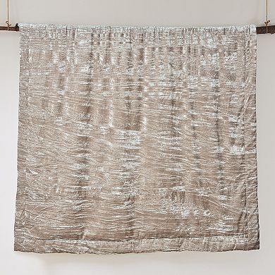 Levtex Home Amity Crinkle Velvet Champagne Quilt or Sham