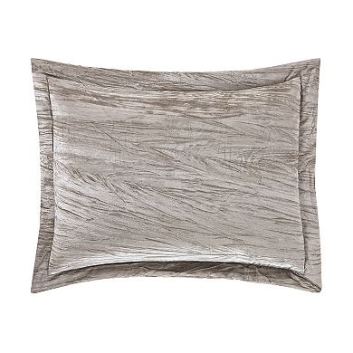 Levtex Home Amity Crinkle Velvet Champagne Quilt or Sham