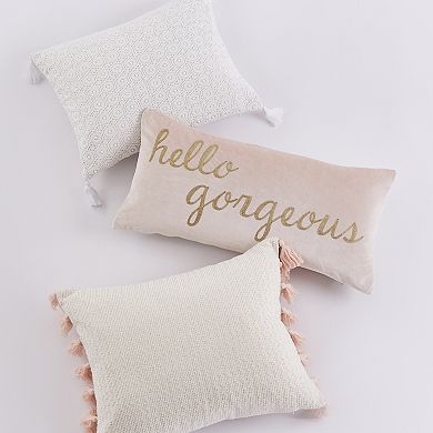 Levtex Home Fiori Textured Blush Pillow