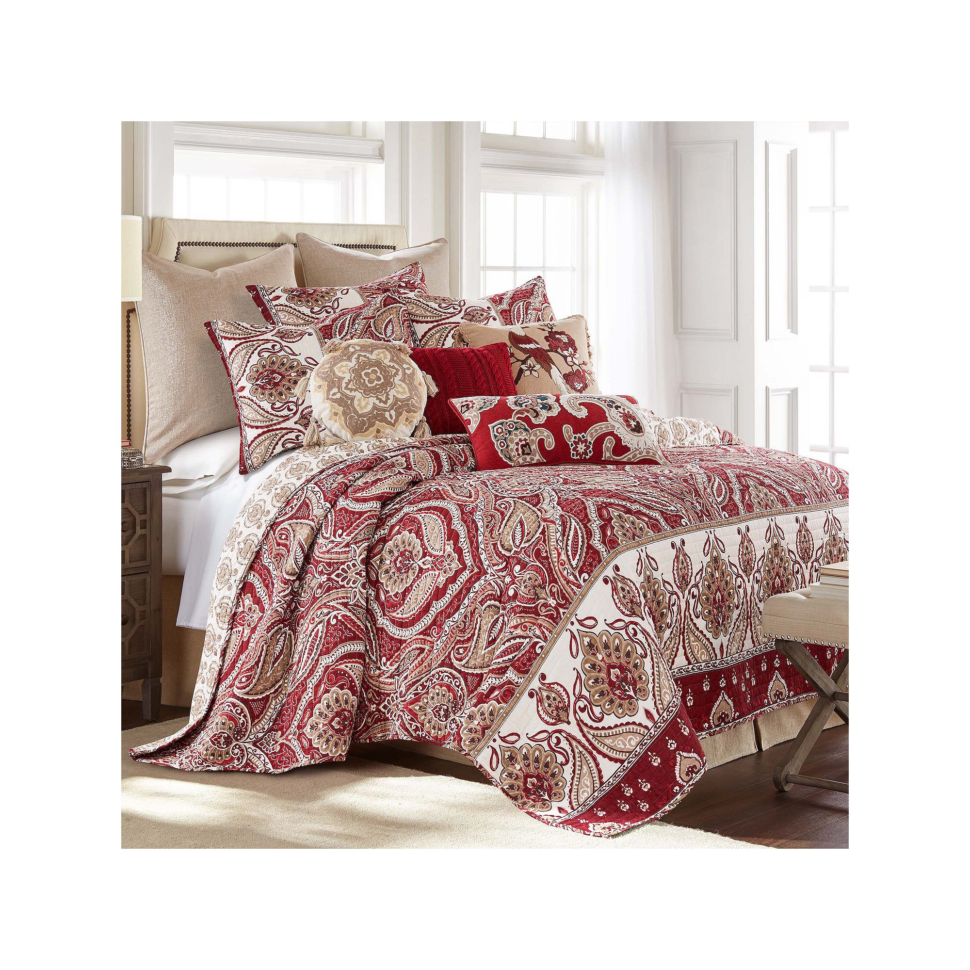 Levtex Home Astrid Quilt or Sham, White