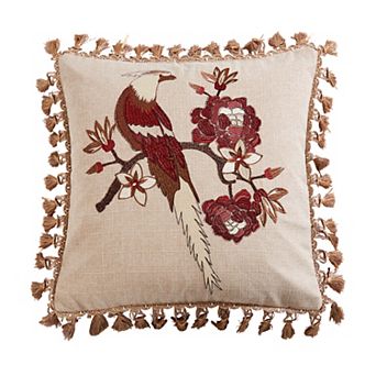 Levtex Home Astrid Bird Tassel Pillow