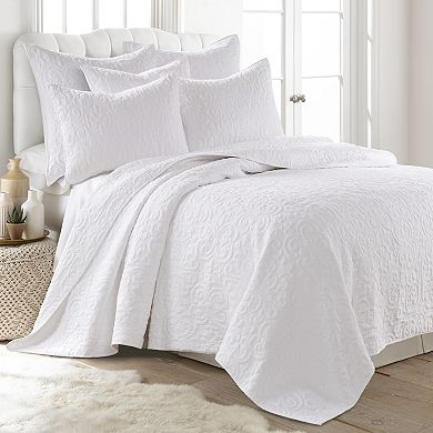 Levtex Home Sherbourne White Quilt or Sham 2-Pack Set