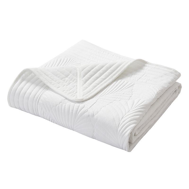 70988107 Levtex Home Belgrade White Quilt or 2-pack Sham, K sku 70988107