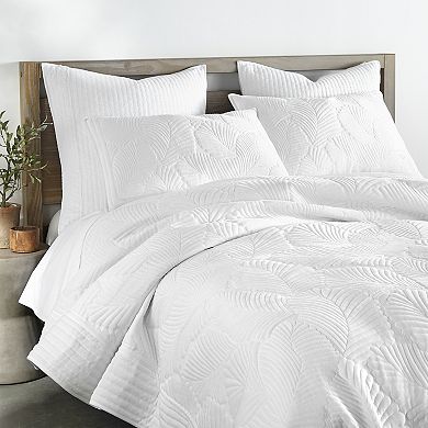Levtex Home Belgrade White Quilt or 2-pack Sham