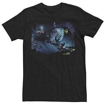 Disney's Epic Mickey Men's Game Scene Poster Tee