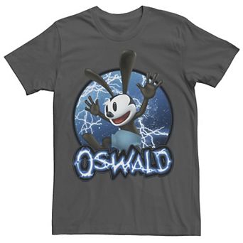 Disney's Epic Mickey Oswald Men's Lightning Portrait Tee