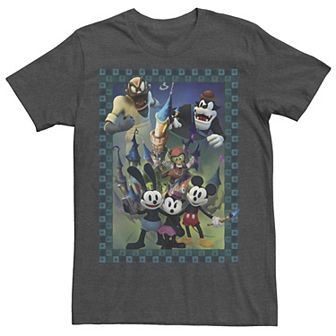 Disney's Epic Mickey Group Shot Poster Men's Tee