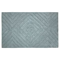 Zulay Kitchen Soft Shaggy Bathroom Rug, 20 x 32 Stone Grey