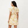 Women's LC Lauren Conrad Ruffle-Sleeve Fit & Flare Dress