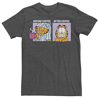 Men's Garfield Coffee Memes Tee
