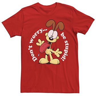 Men's Garfield Be Stupid Tee