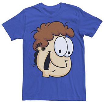 Men's Garfield Jon Big Face Tee