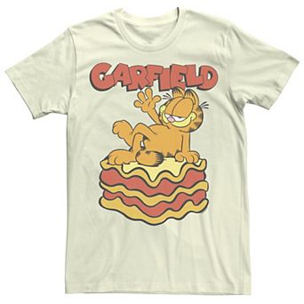 Men's Garfield King Of Lasagna Food Tee