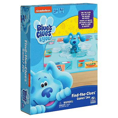 Spin Master Nickelodeon Blue's Clues Find the Clues,Matching Board Game