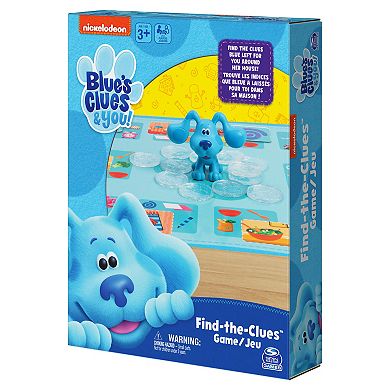 Spin Master Nickelodeon Blue's Clues Find the Clues,Matching Board Game
