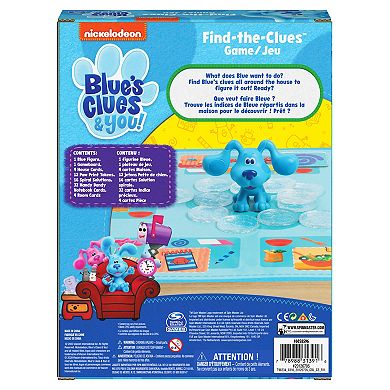 Spin Master Nickelodeon Blue's Clues Find the Clues,Matching Board Game