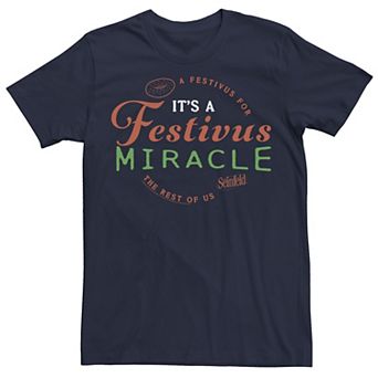 Men's Seinfeld It's A Festivus Miracle Tee