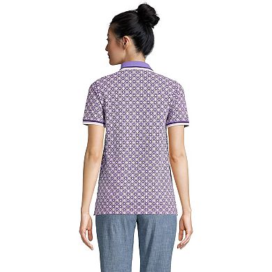 Women's Lands' End Mesh Polo Shirt