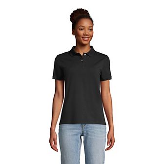 Women's Lands' End Mesh Polo Shirt