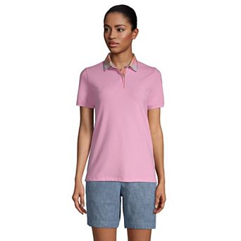 Women's Lands' End Mesh Polo Shirt