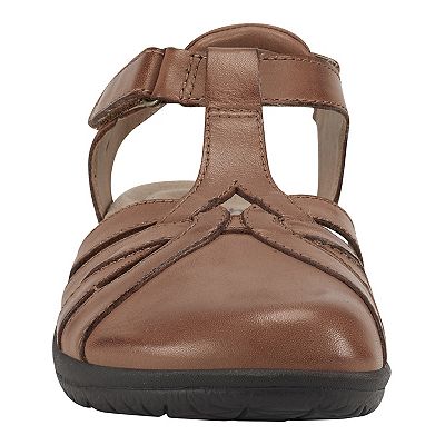 Earth Origins Sierra Women s Leather T Strap Sandals