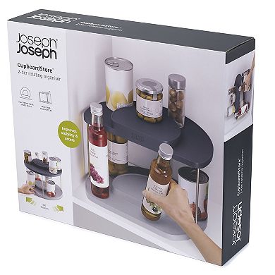 Joseph Joseph CupboardStore 2-Tier Rotating Organizer